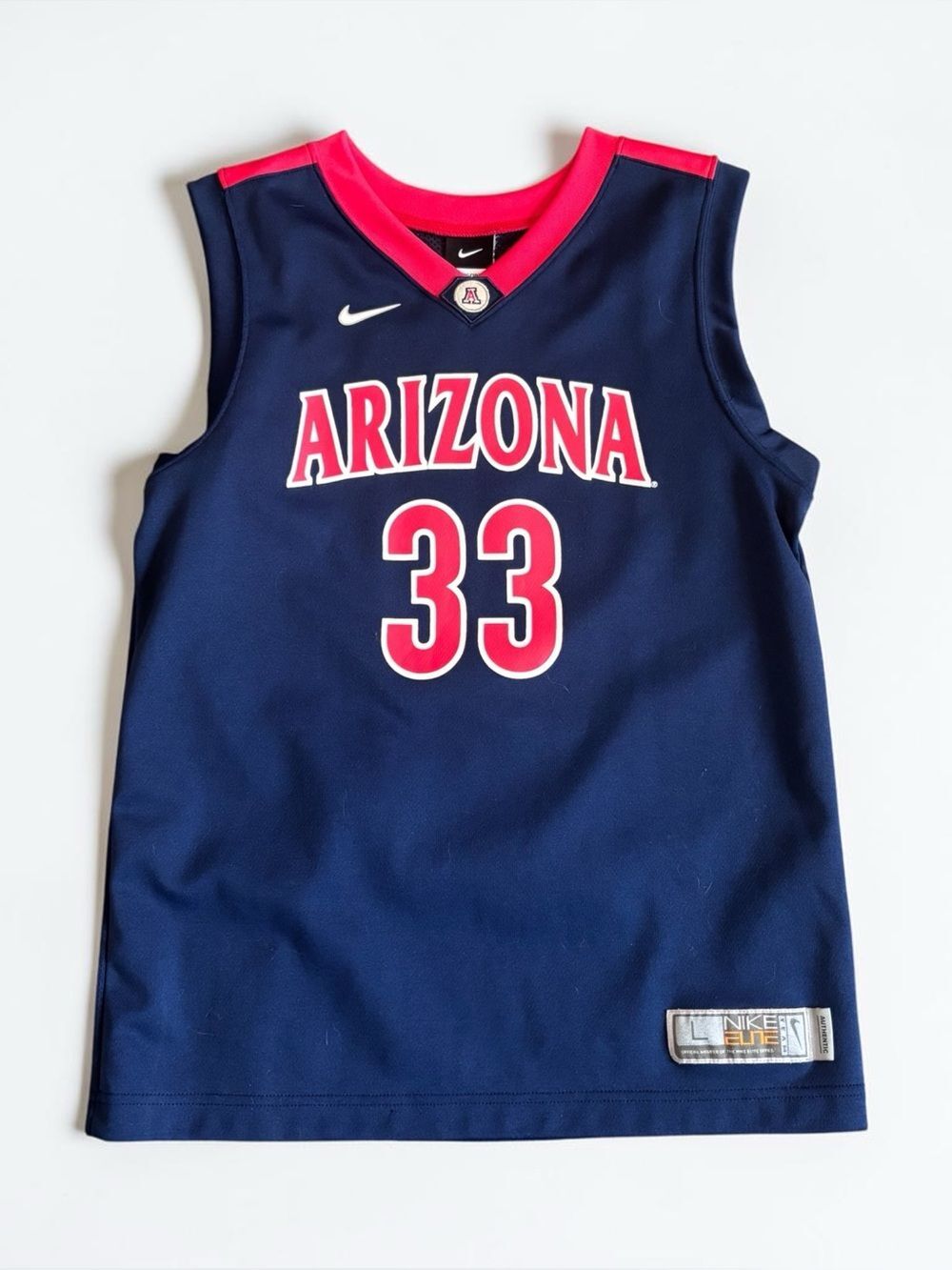 Nike Arizona Wildcats #33 Basketball Jersey Youth Large 16/18 NCAA Womens XS S